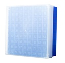neoBox 81 plus, Kryobox,133x133x53 mm, Unterteil blau, inkl. Deckel - Art. Nr. 22944