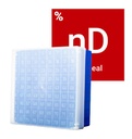 neoBox 81 plus, Kryobox,133x133x53 mm, Unterteil blau, inkl. Deckel - Art. Nr. 22944