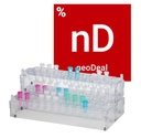 Mikrozentrifugen-Rohrgestell fuer 1,5-2,0 ml Reaktionsgefaesse, 24 Stellen
