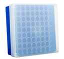 neoBox 81 plus, Kryobox,133x133x53 mm, Unterteil blau, inkl. Deckel - Art. Nr. 22944