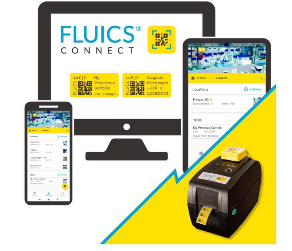 FLUICS Connect Pro Paket 3x Drucker - Art. Nr. FL-0003