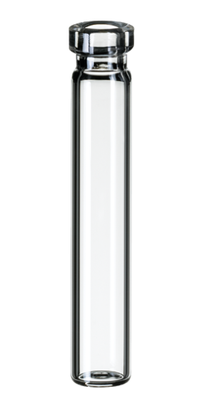 neochrom® Rollrandflaschen 0,7 ml Klarglas, 40 x 7 mm, flacher Boden - Art. Nr. 70601