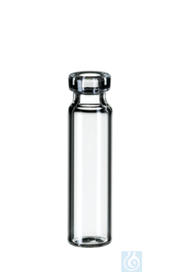 [70606] neochrom Rollrandflaschen 1,2 ml Braunglas 40 x 8,2 mm, 1. hydr. Klasse Art.nr 70606