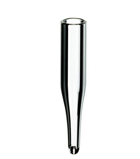 [70633] neochrom Mikroeinsaetze 0,1 ml fuer Flaschen mit weiter Durchmesser–ffnung, Klarglas Art.nr. 70633