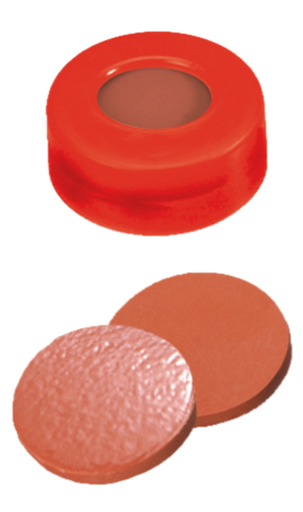 [70753] Bouchons à circlips neochrom PE DN 11, rouge, trou 6 mm, septum 1,0 mm caoutchouc naturel no.art.70753