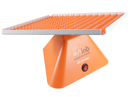[D8040] Sunlab 3D Laborschuettler mit Gummimatte 26 x 26 cm - Art. Nr. D8040