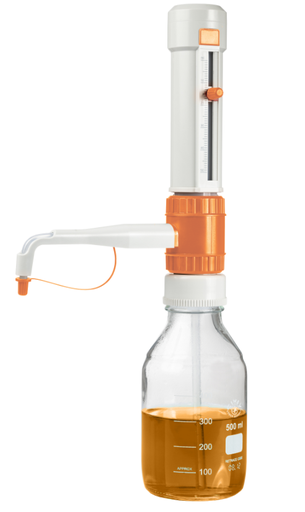 [D8605] Sunlab Flaschenaufsatzdispenser, mechanisch, 0.5-5 ml - Art. Nr. D8605