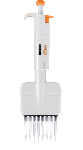 [D8709] Sunlab Mikroliterpipette, 8-Kanal, mechanisch, 0.5-10 ul - Art. Nr. D8709